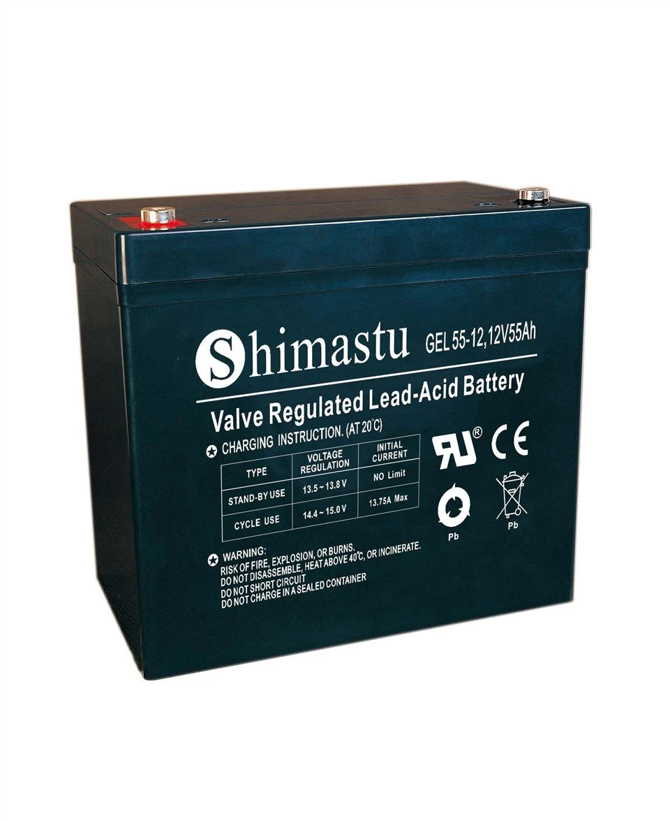 12V 55Ah GEL batareyasi