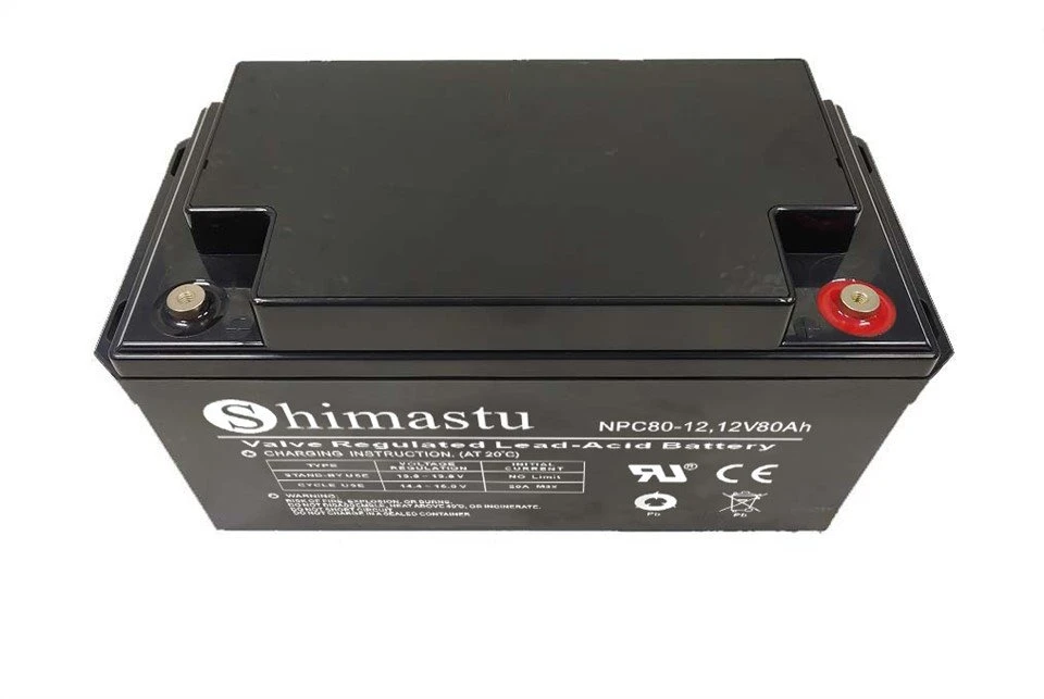 12V 80Ah chuqurlikdagi batareya